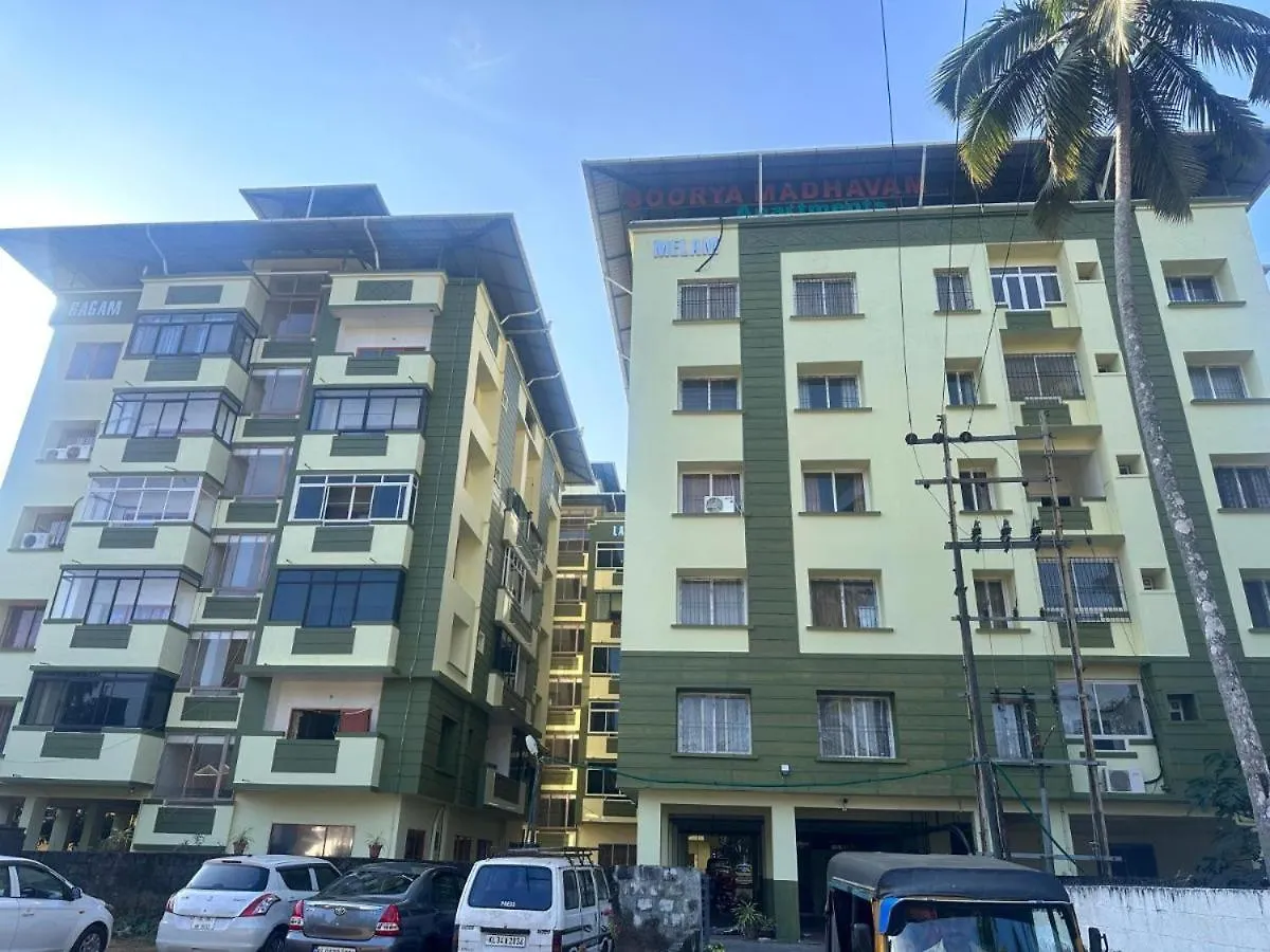 Apartmán Gokulam By Upasana Guruvāyūr 0*,